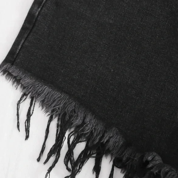 Raw hem shorts - Picture 4 of 4